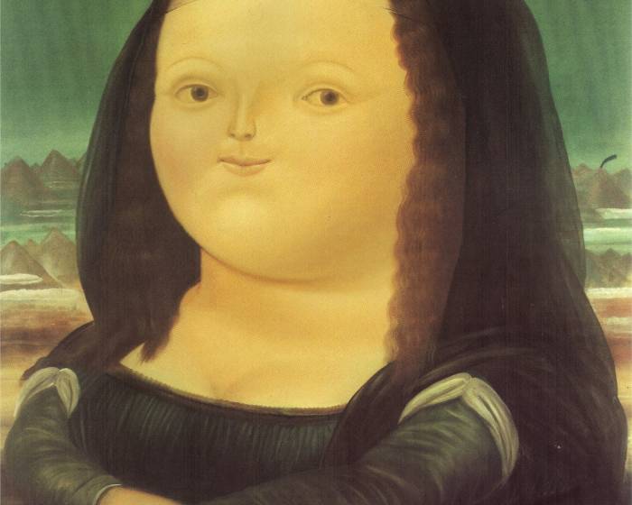 波特罗笔下的蒙娜丽莎 胖也很性感